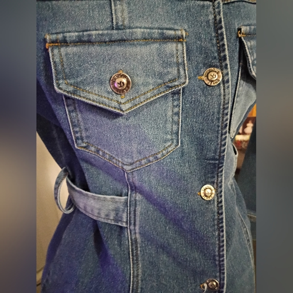 Younique Original Denim Dress Size Small - Picture 6 of 6